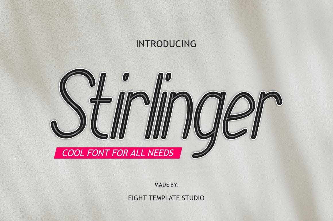 Stirlinger Font