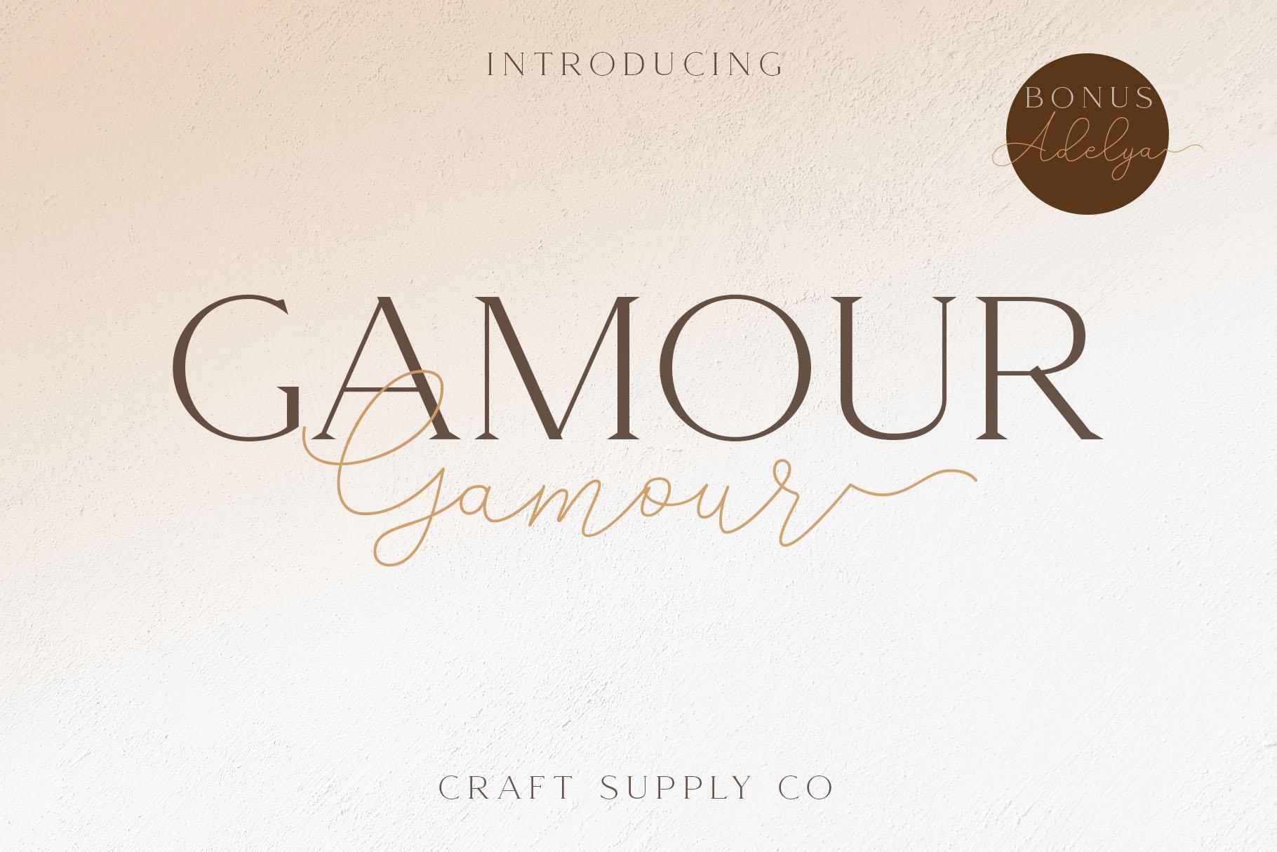 Gamour Font