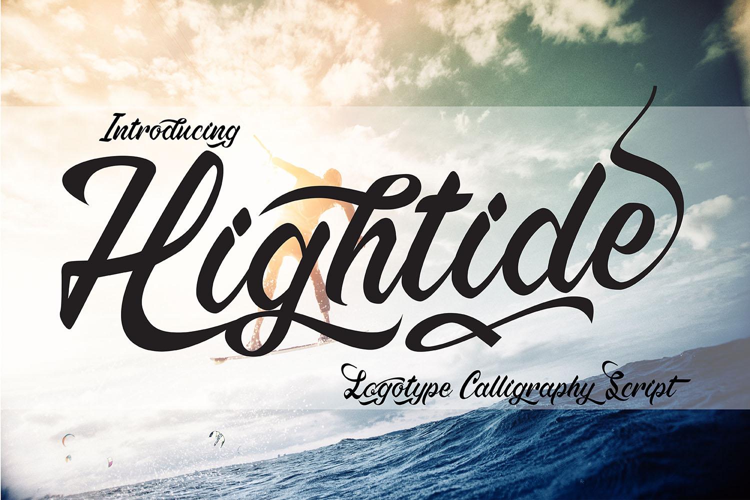Hightide Font