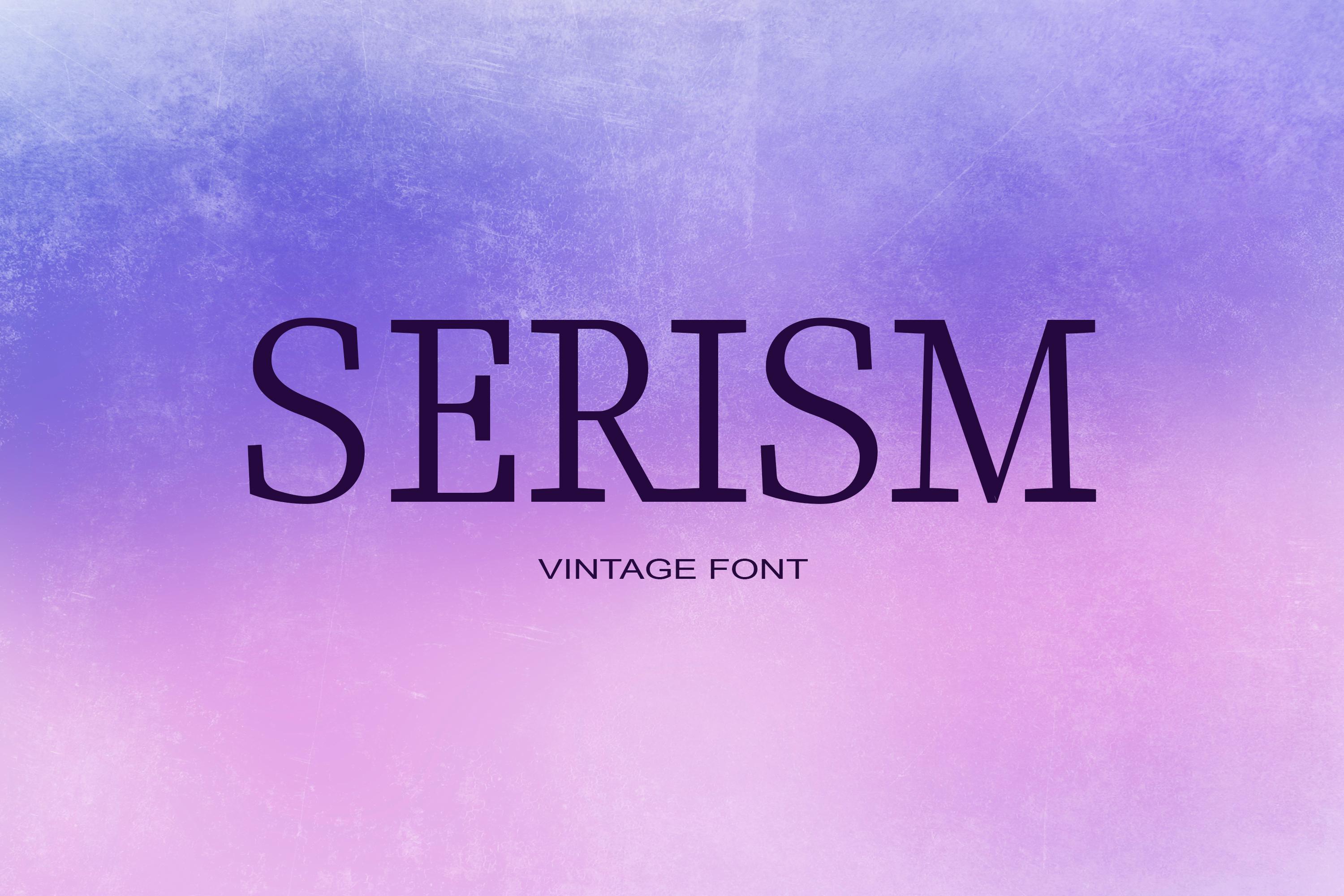 Serism Font