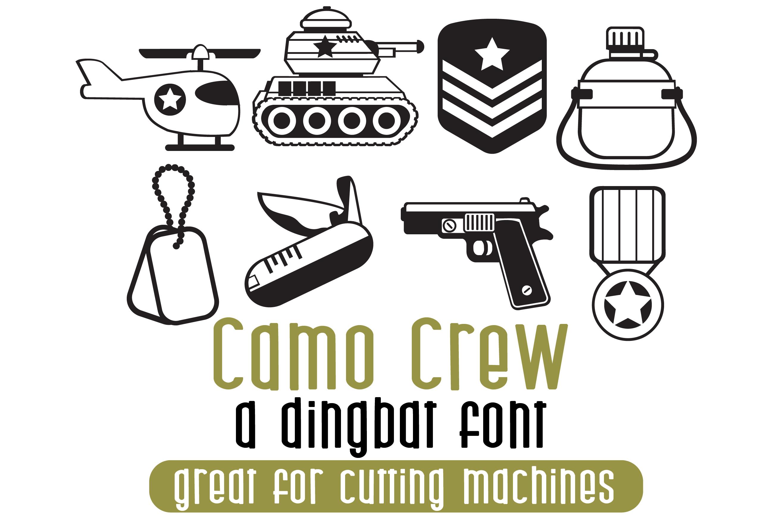 Camo Crew Font