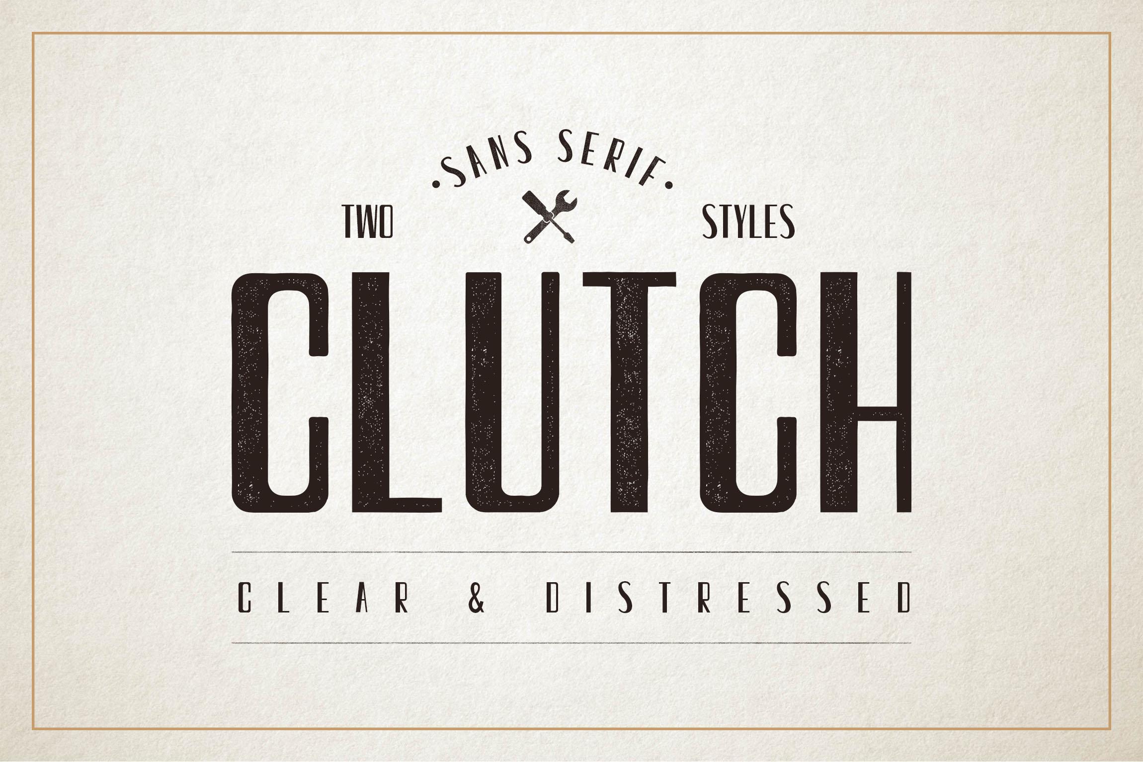 Clutch Font