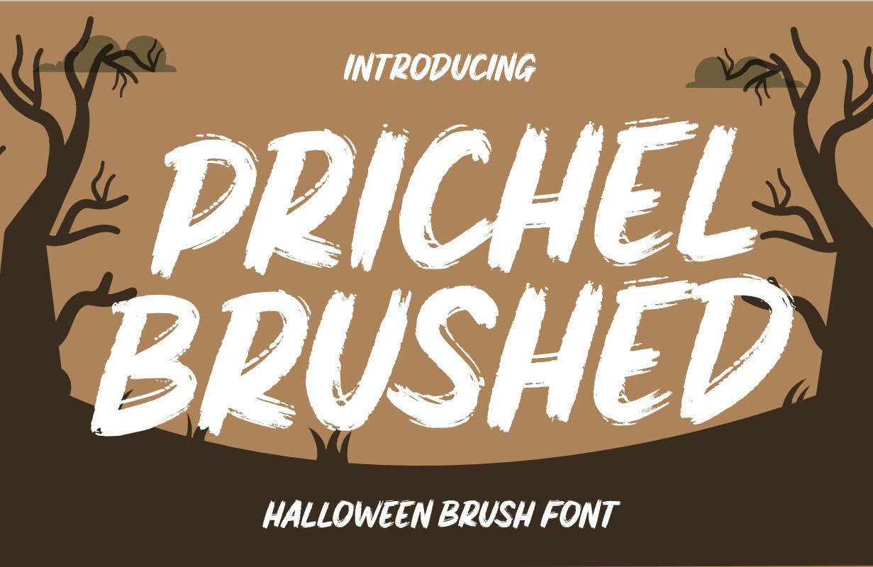 Prichel Brushed Font