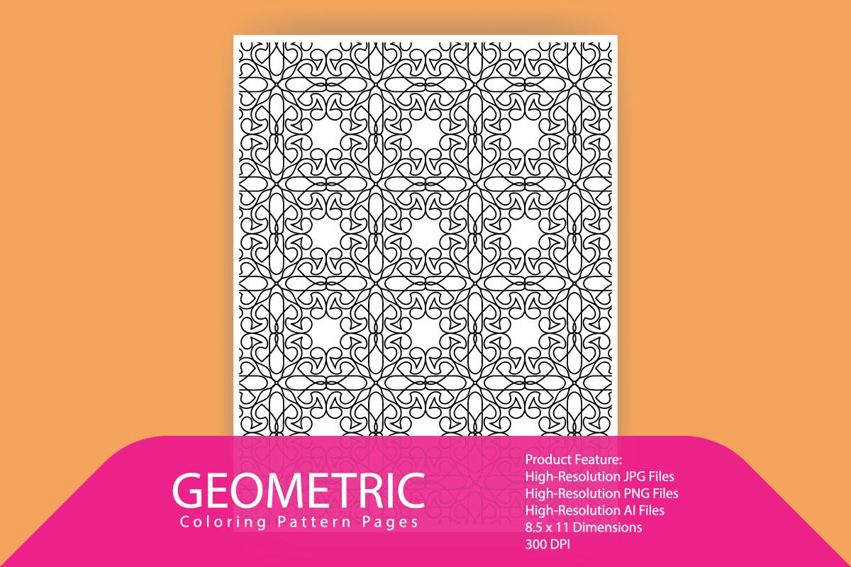 Kdp Coloring Geometric Pattern