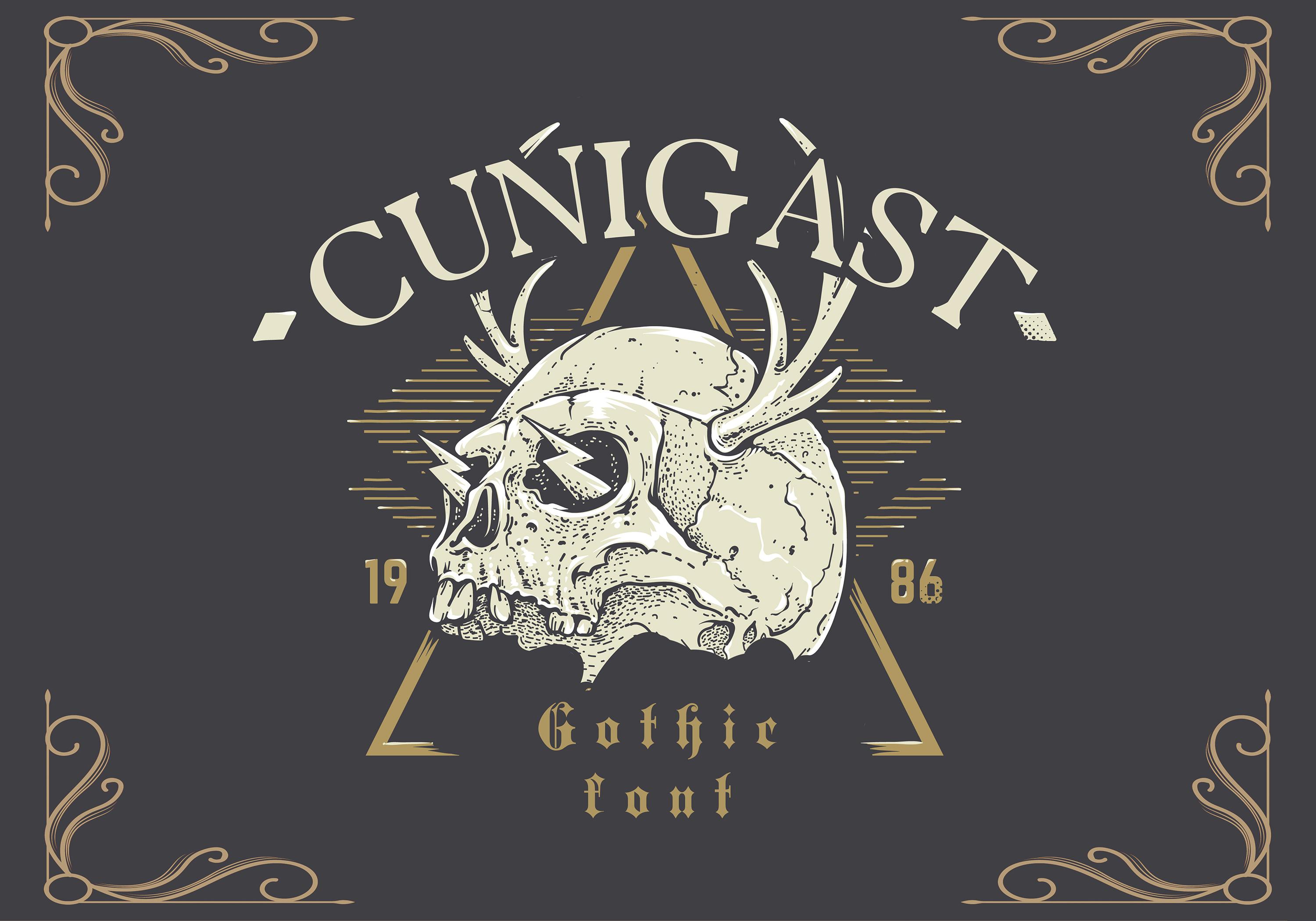 Cunigast Font