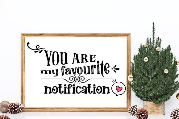 You Are My Favourite Notification