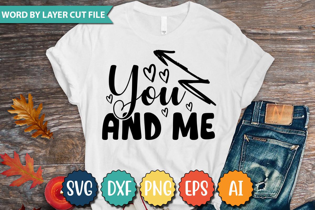 YOU and ME SVG