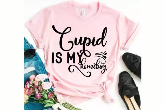 Valentine Svg Design, Cupid is My