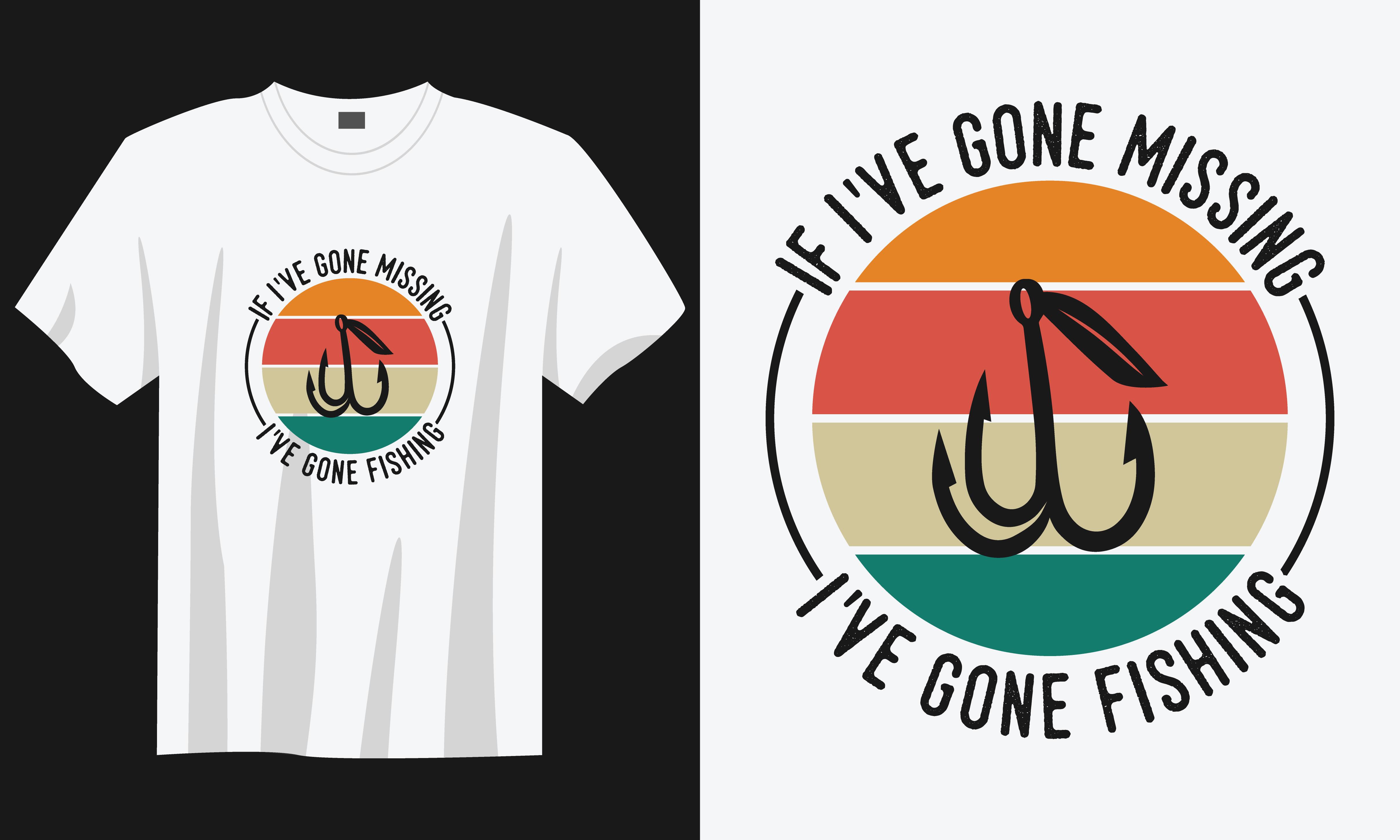 Fishing T-shirt Design, Fishing SVG