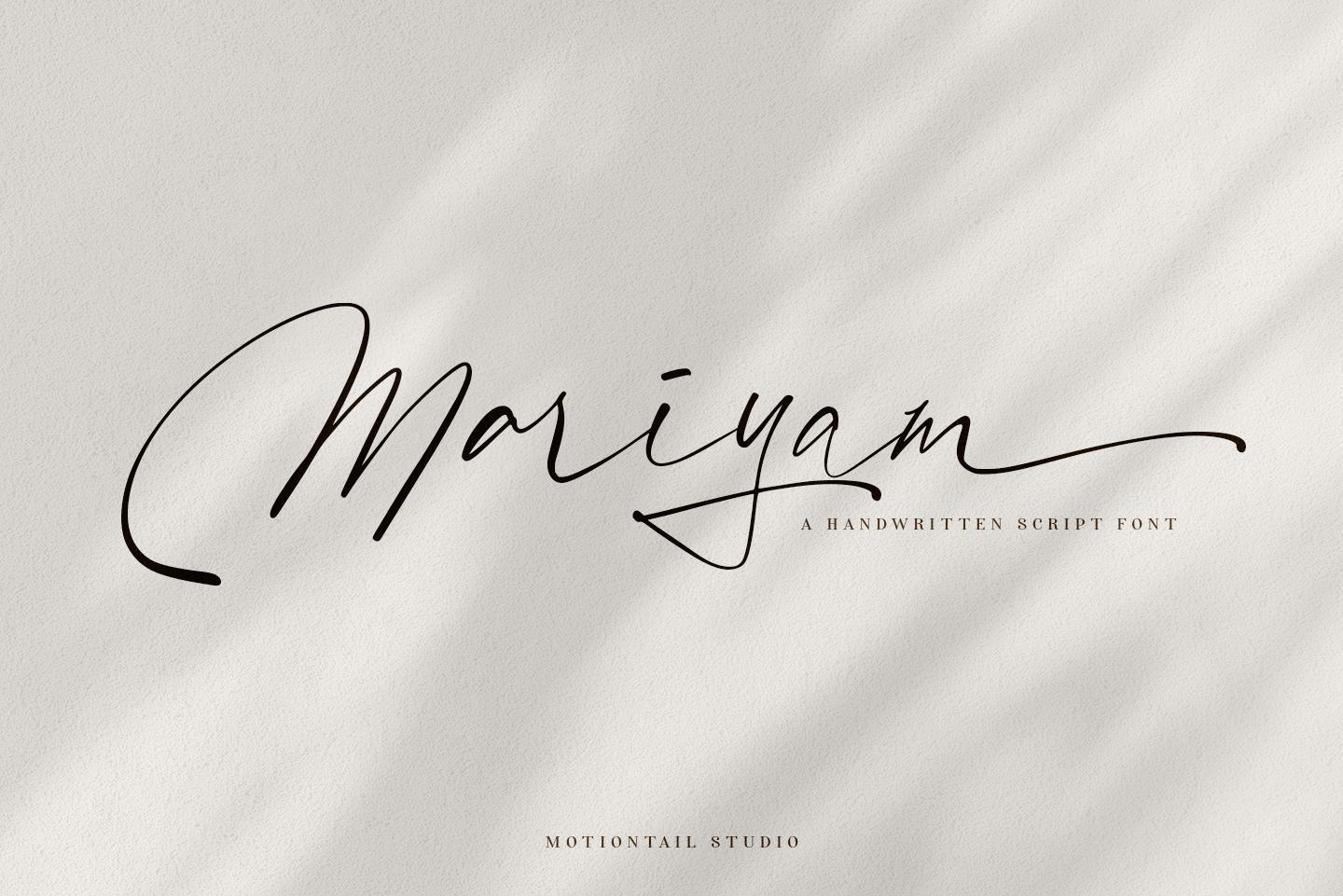 Mariyam Font