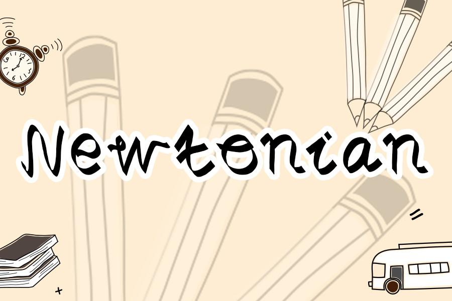 Newtonian Font