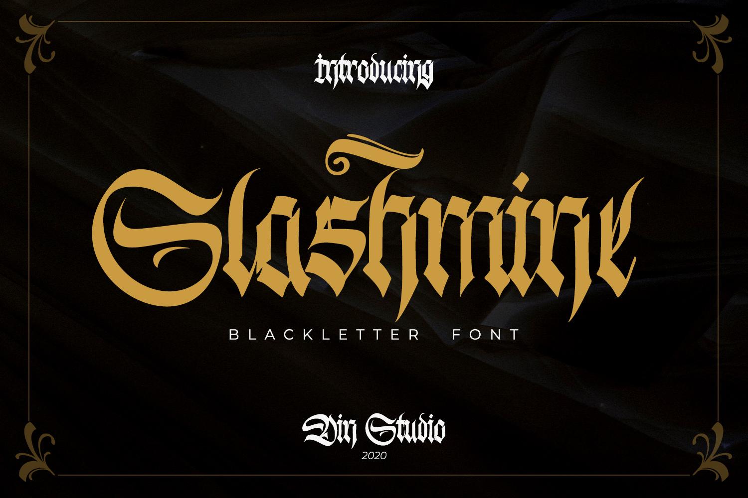 Slashmine Font