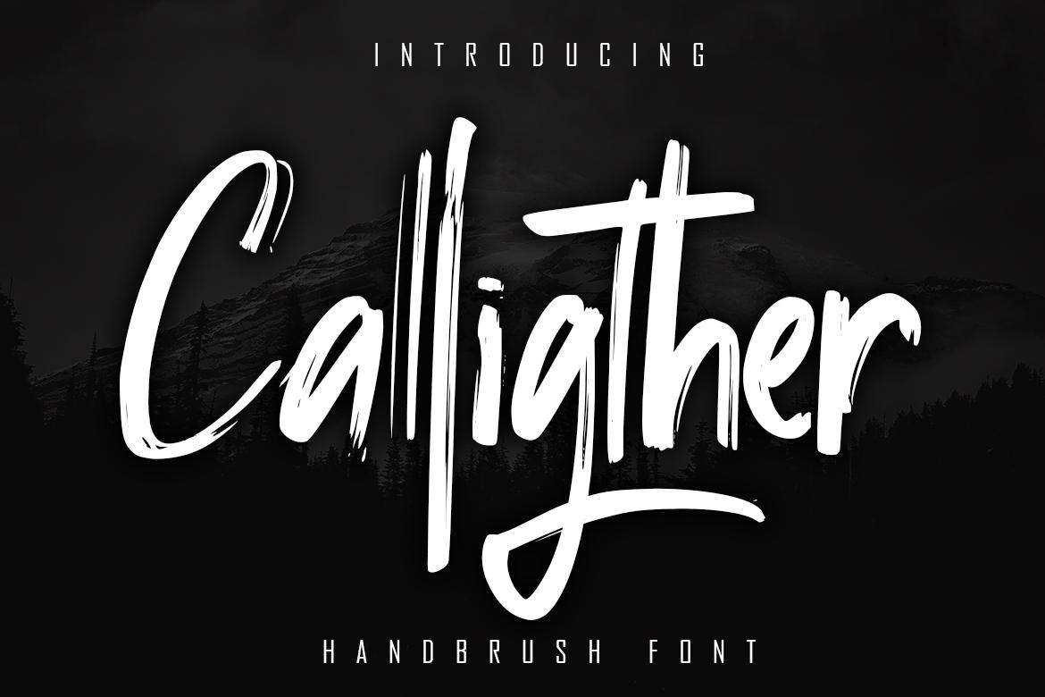 Calligther Font