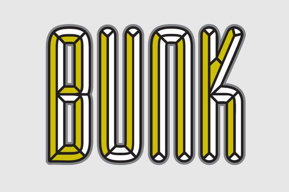 Bunk Font