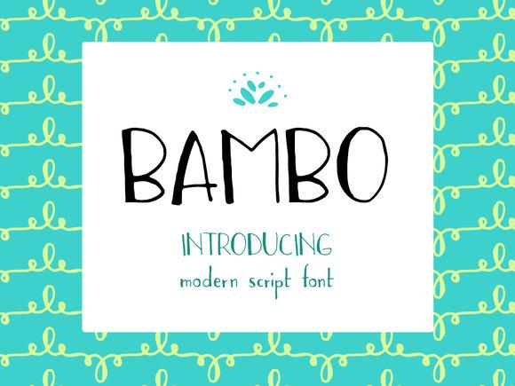 Bambo Font