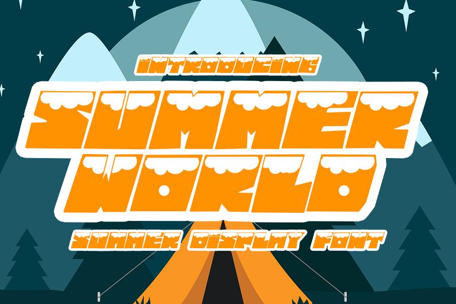 Summer World Font