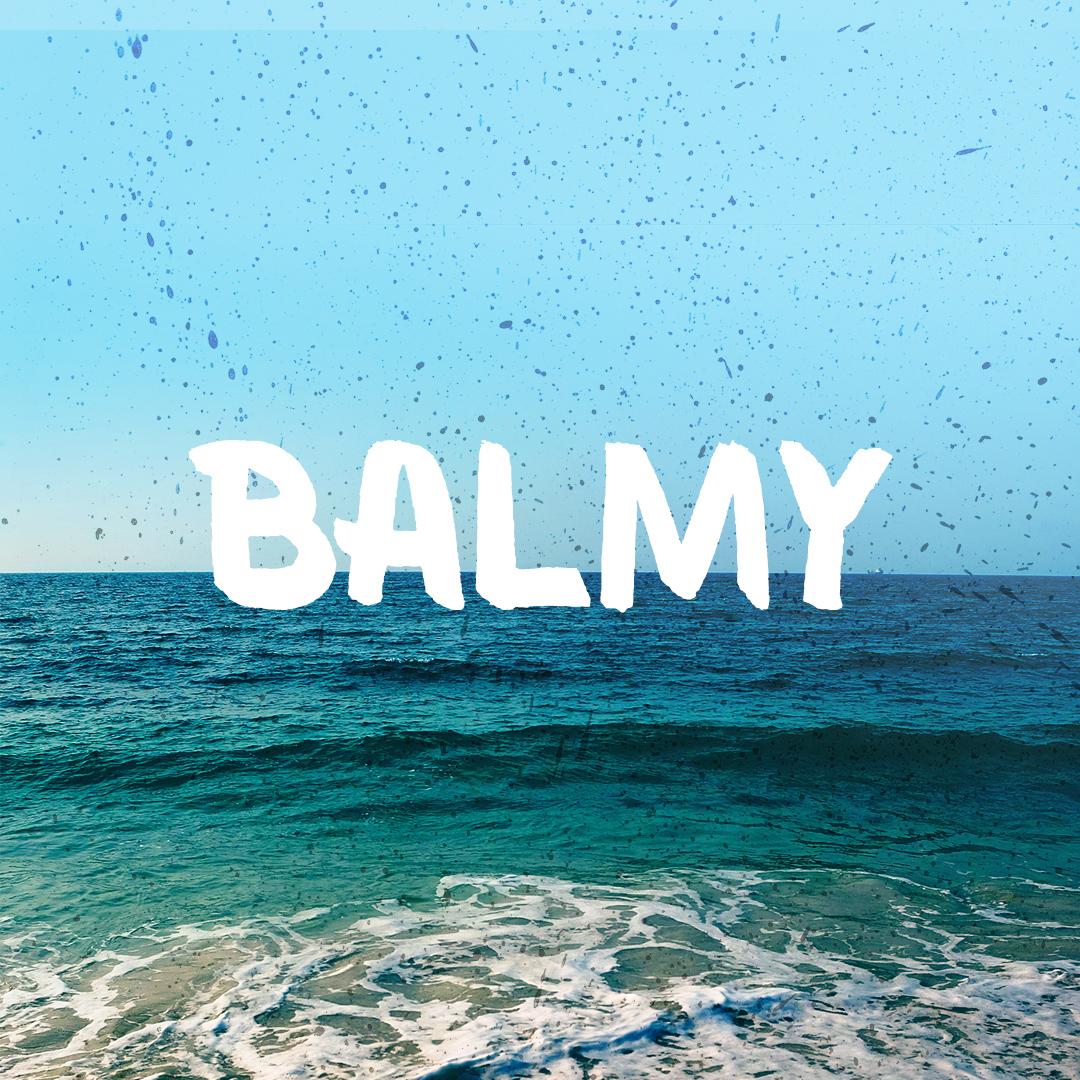 Balmy Brush Font