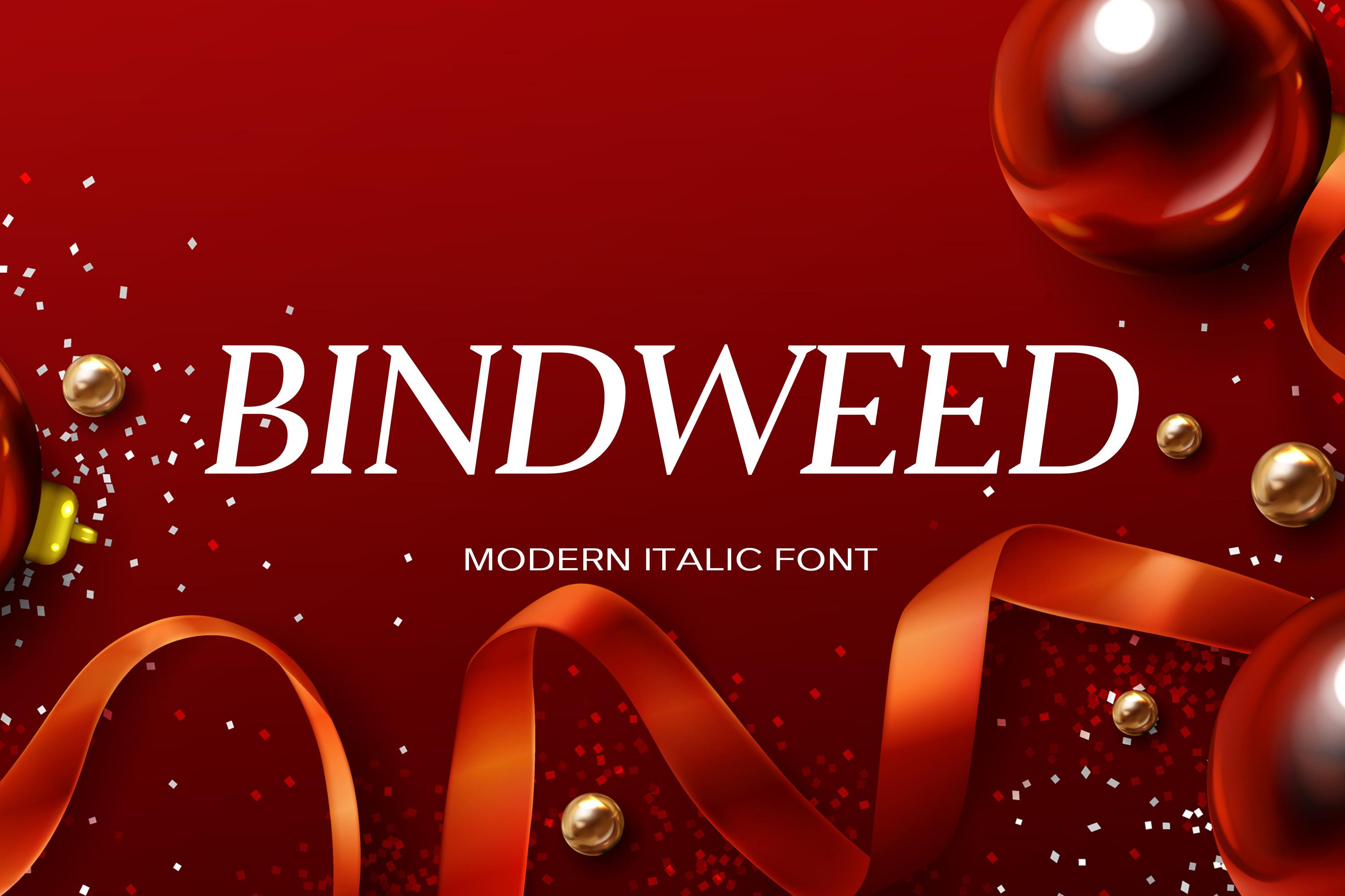 Bindweed Font