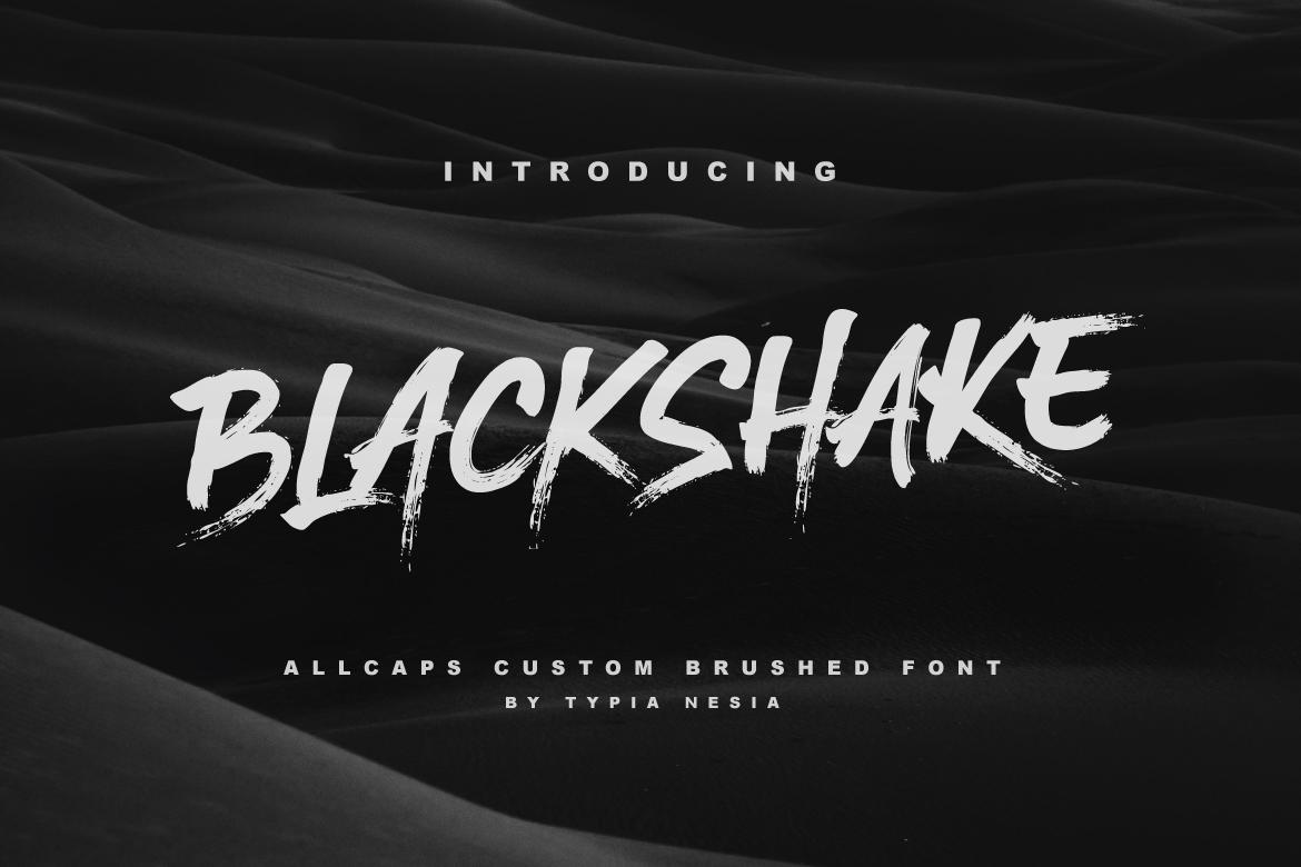 BlackShake Font