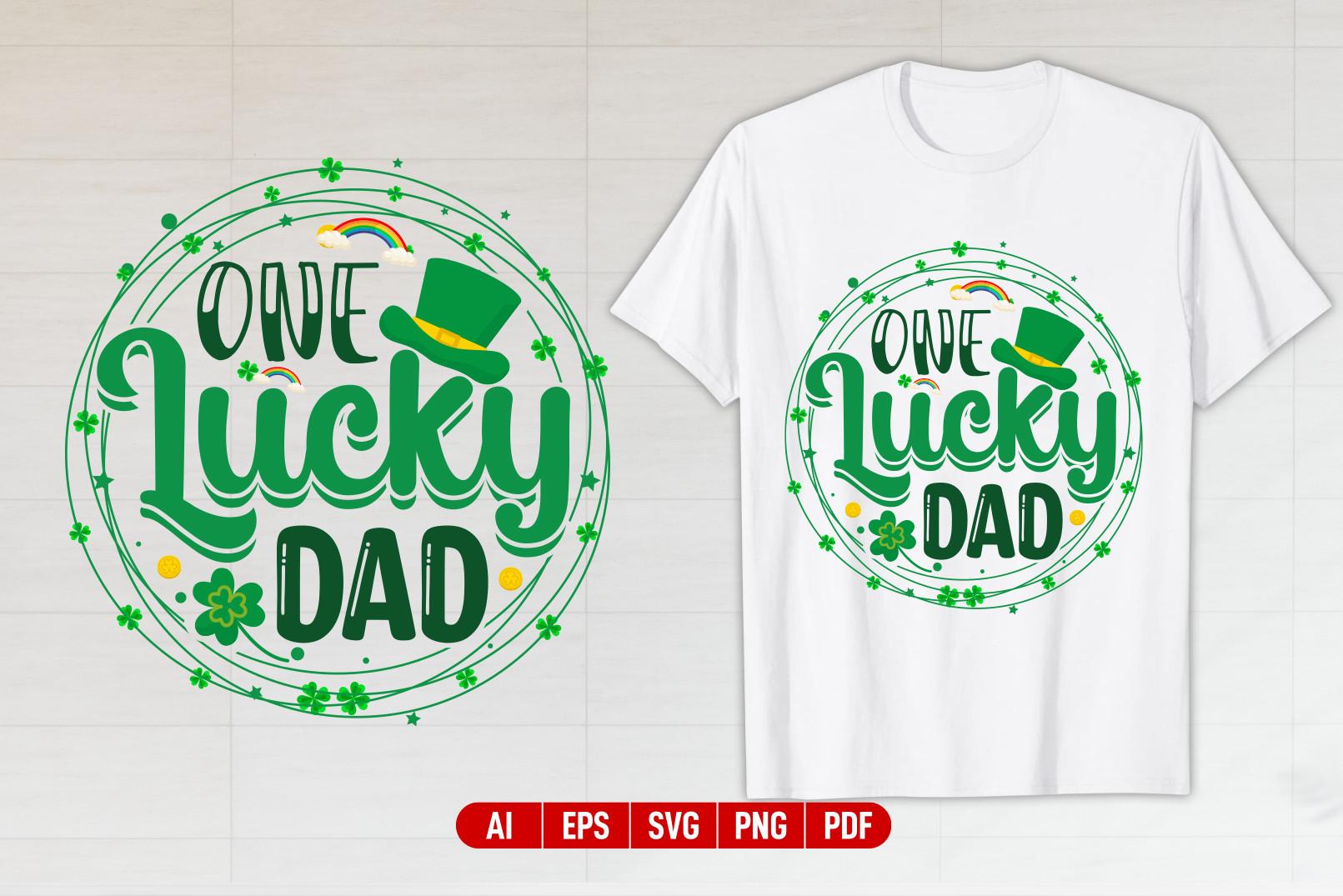 Dad St. Patrick’s Day T-shirt Design