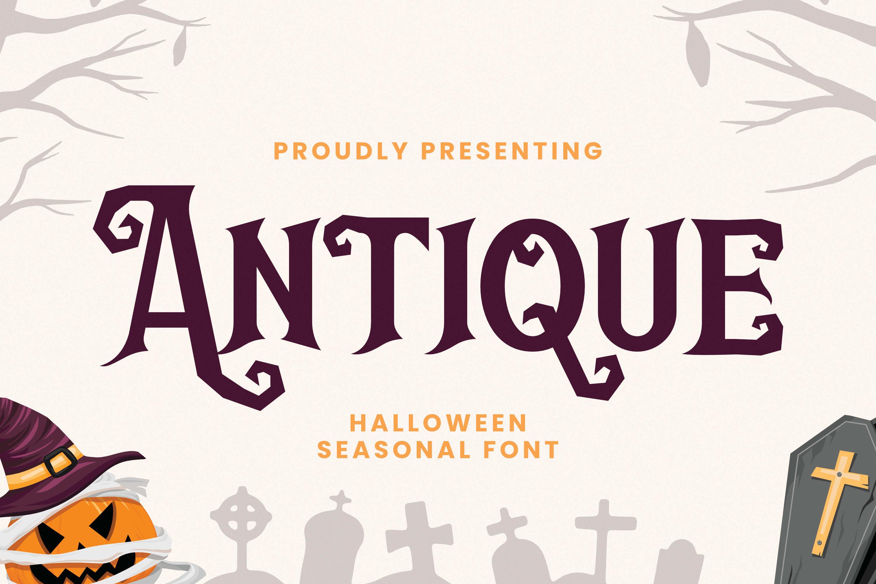 Antique Font