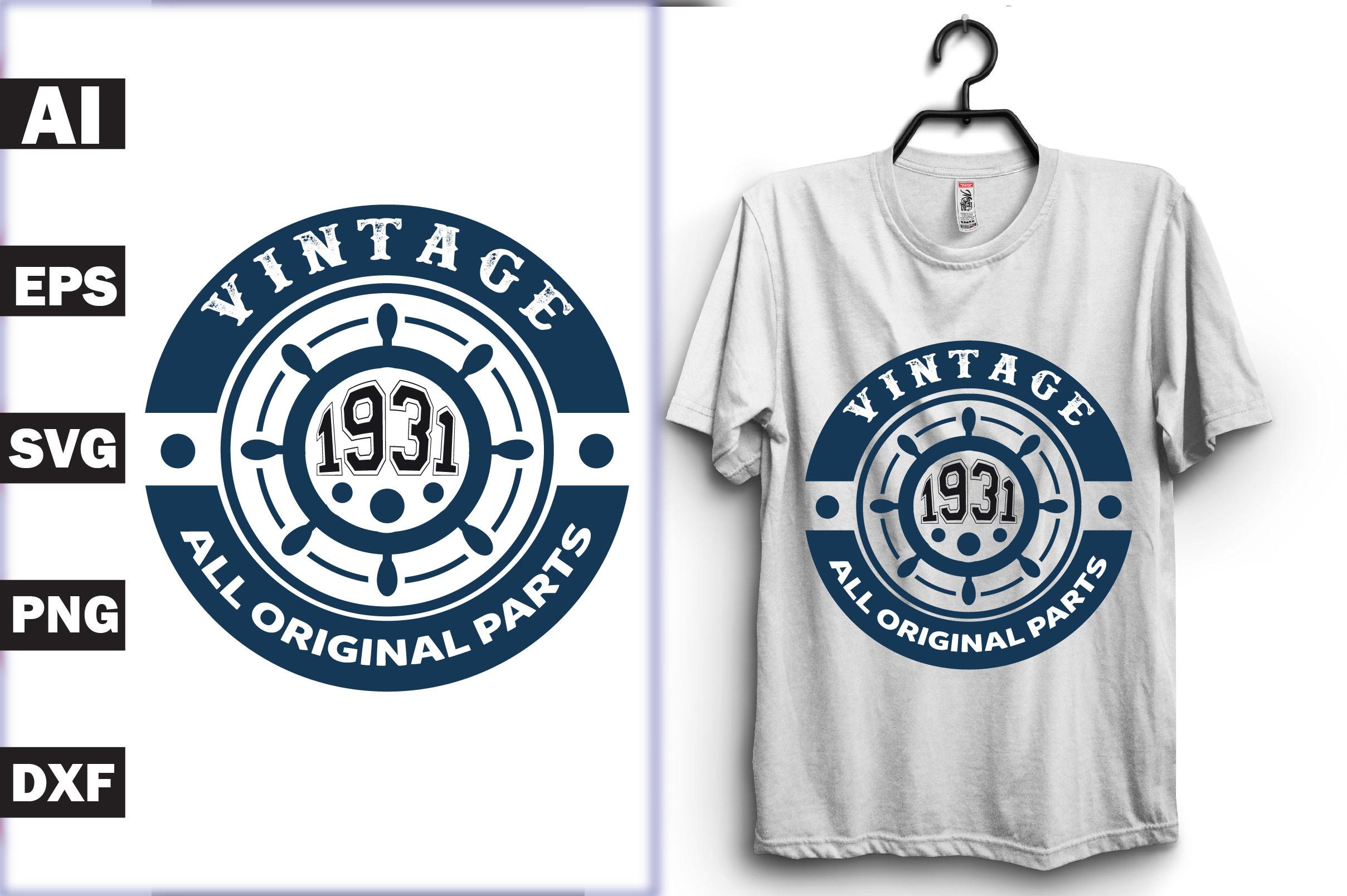 Vintage 1931 All Original Parts