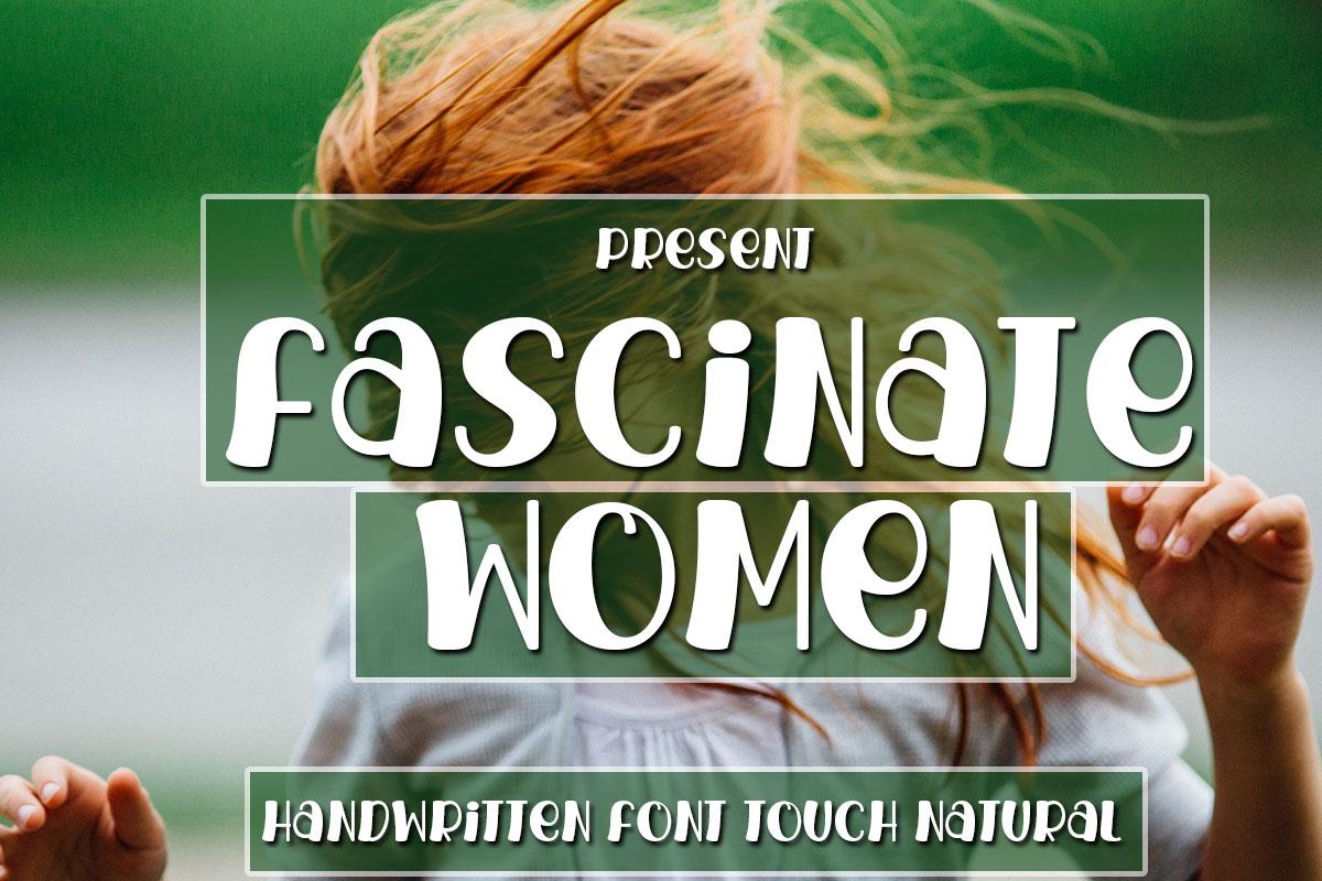 Fascinate Women Font