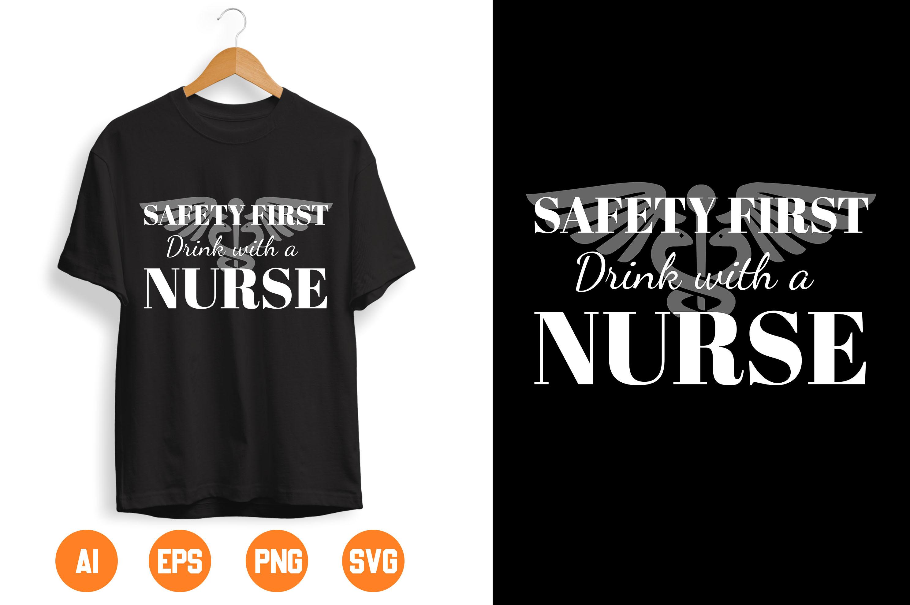 Nurse T-shirt Design  158