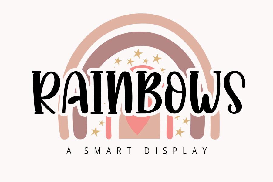 Rainbows Font