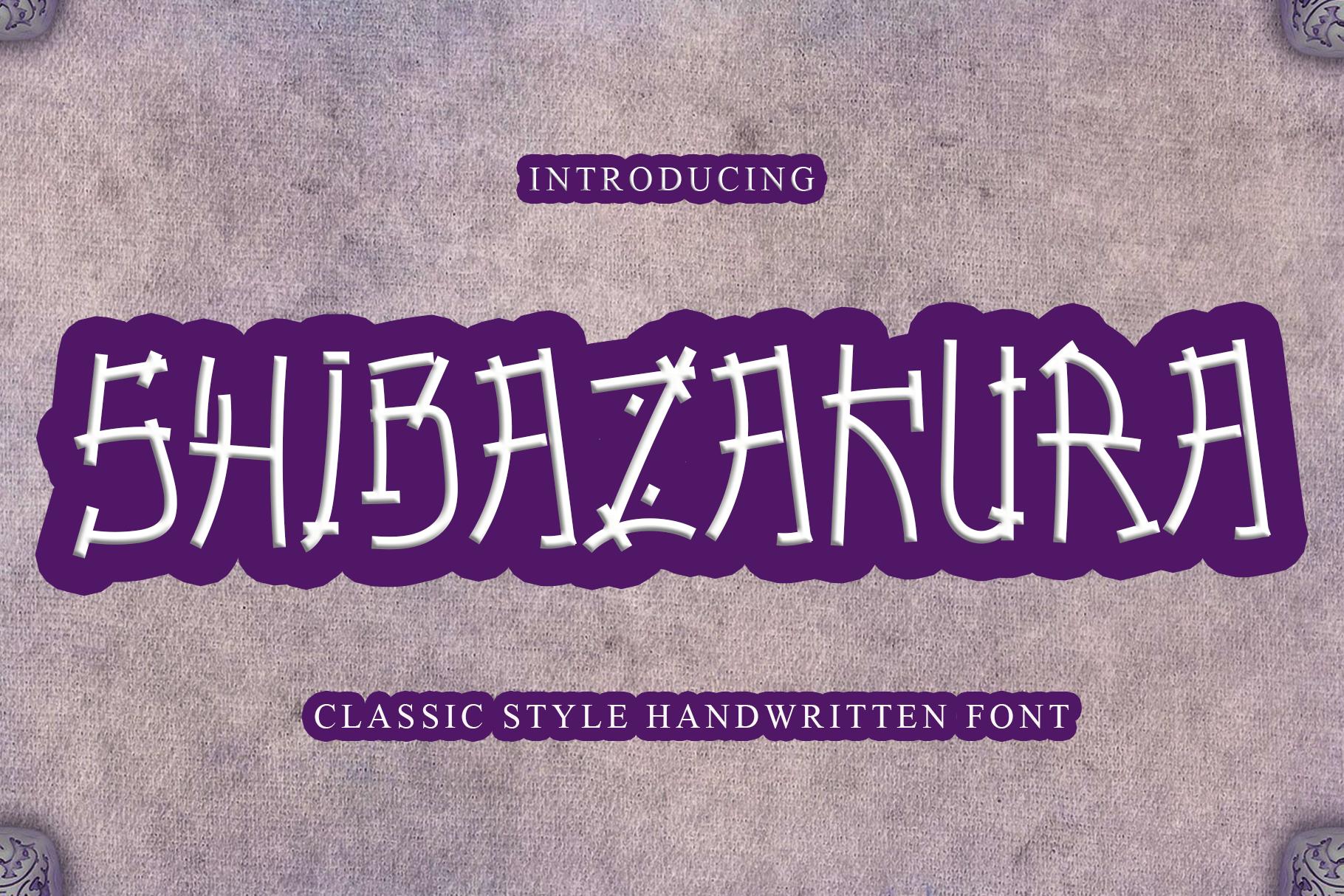 Shibazakura Font