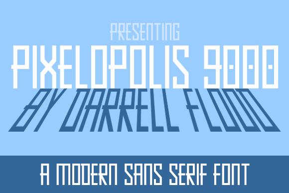 Pixelopolis 9000 Font