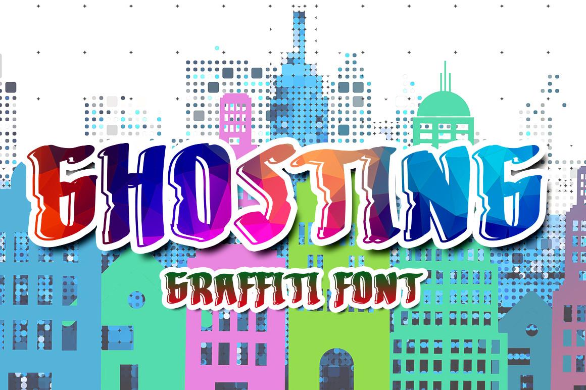 Ghosting Font