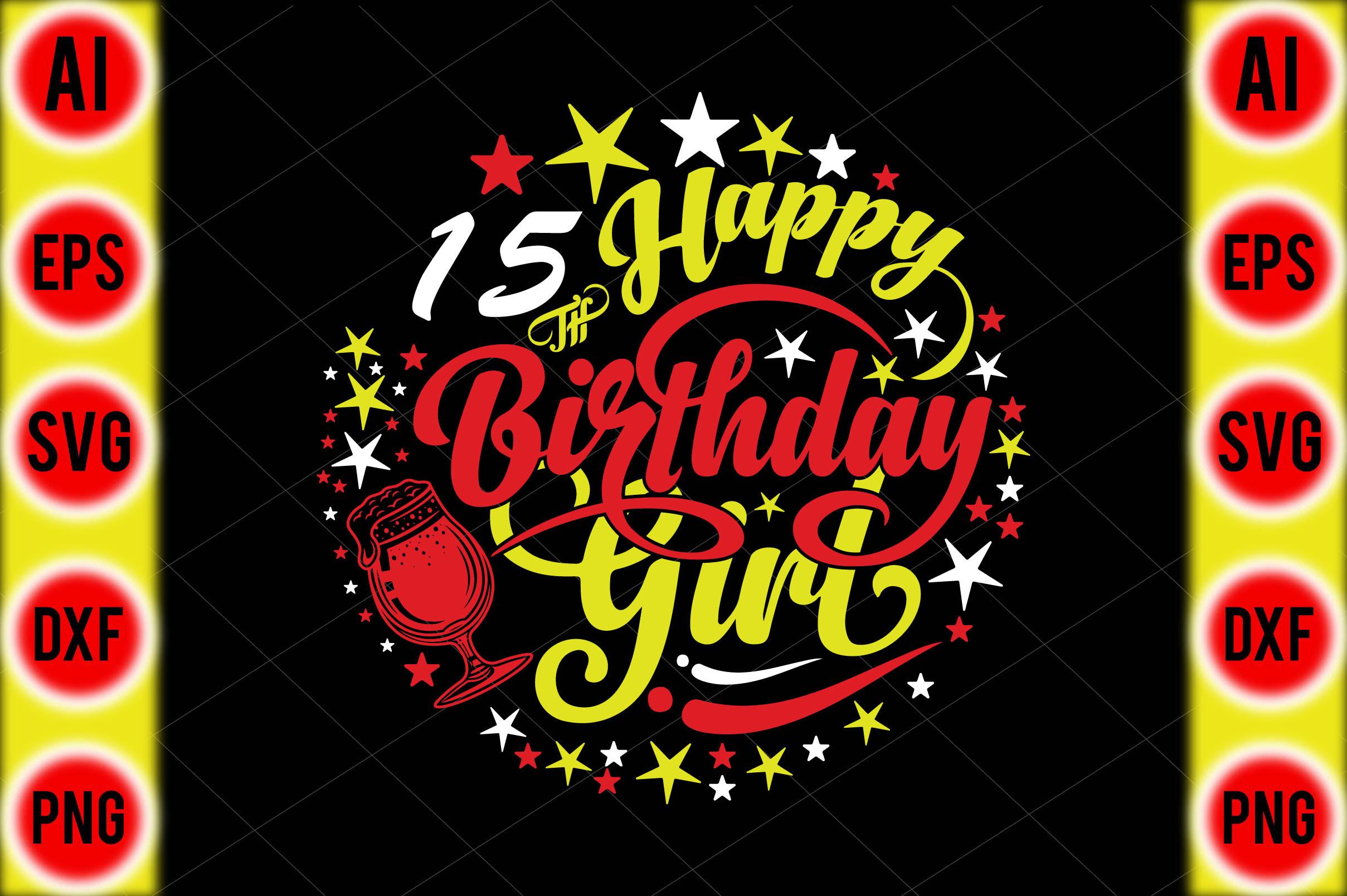 Happy 15 Th Birthday Girl