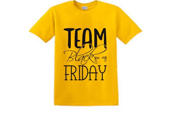 Black Friday Svg Design, Team Black
