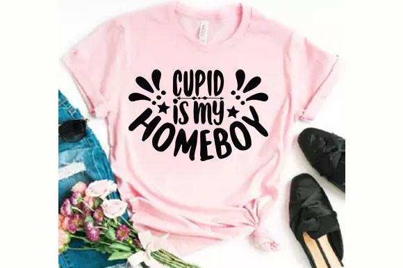 Valentine Svg Design, Cupid is My