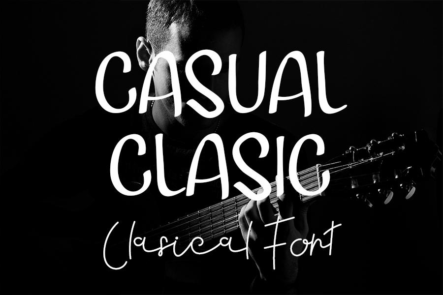 Casual Clasic Font