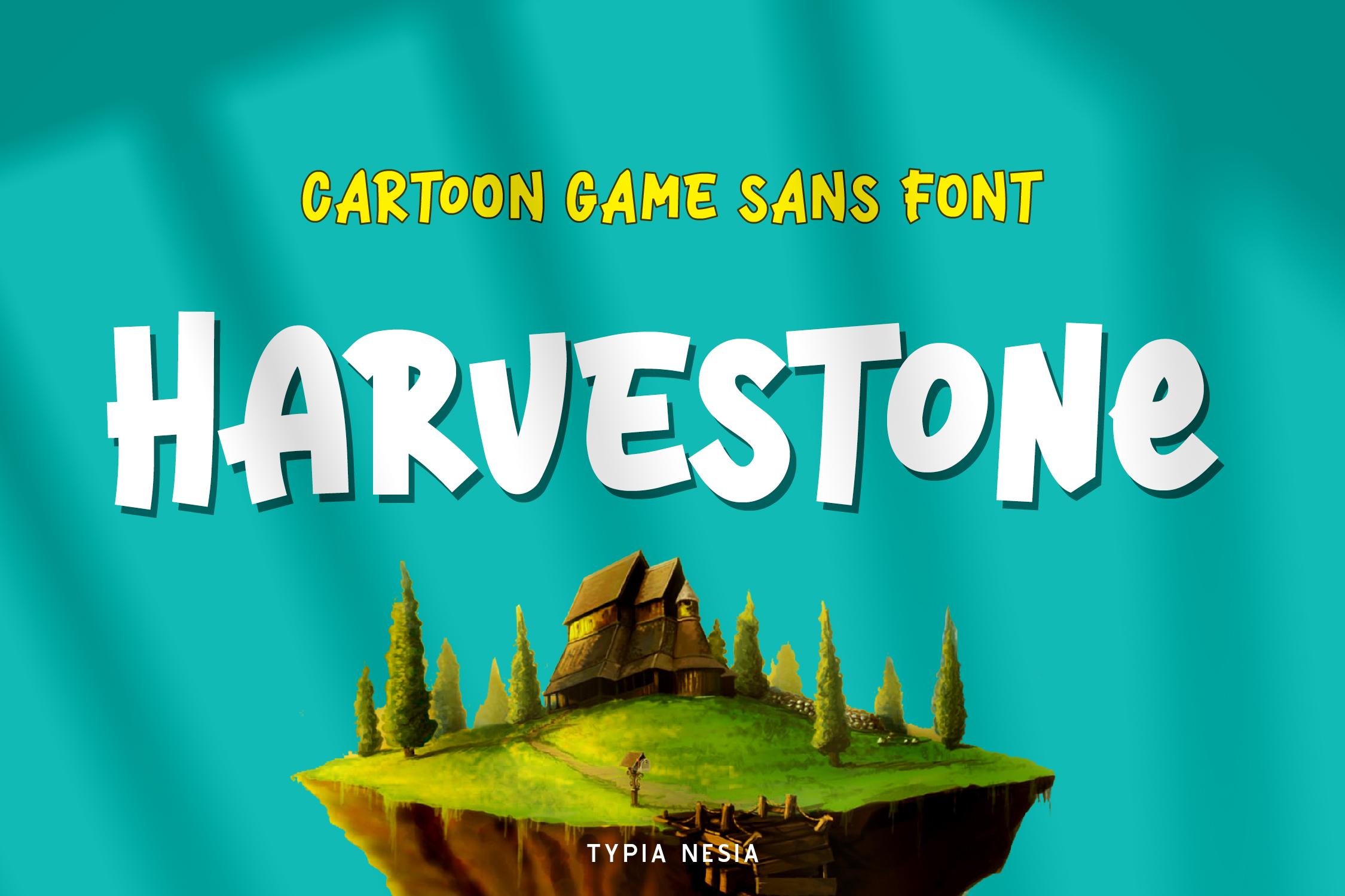 Harvestone Font