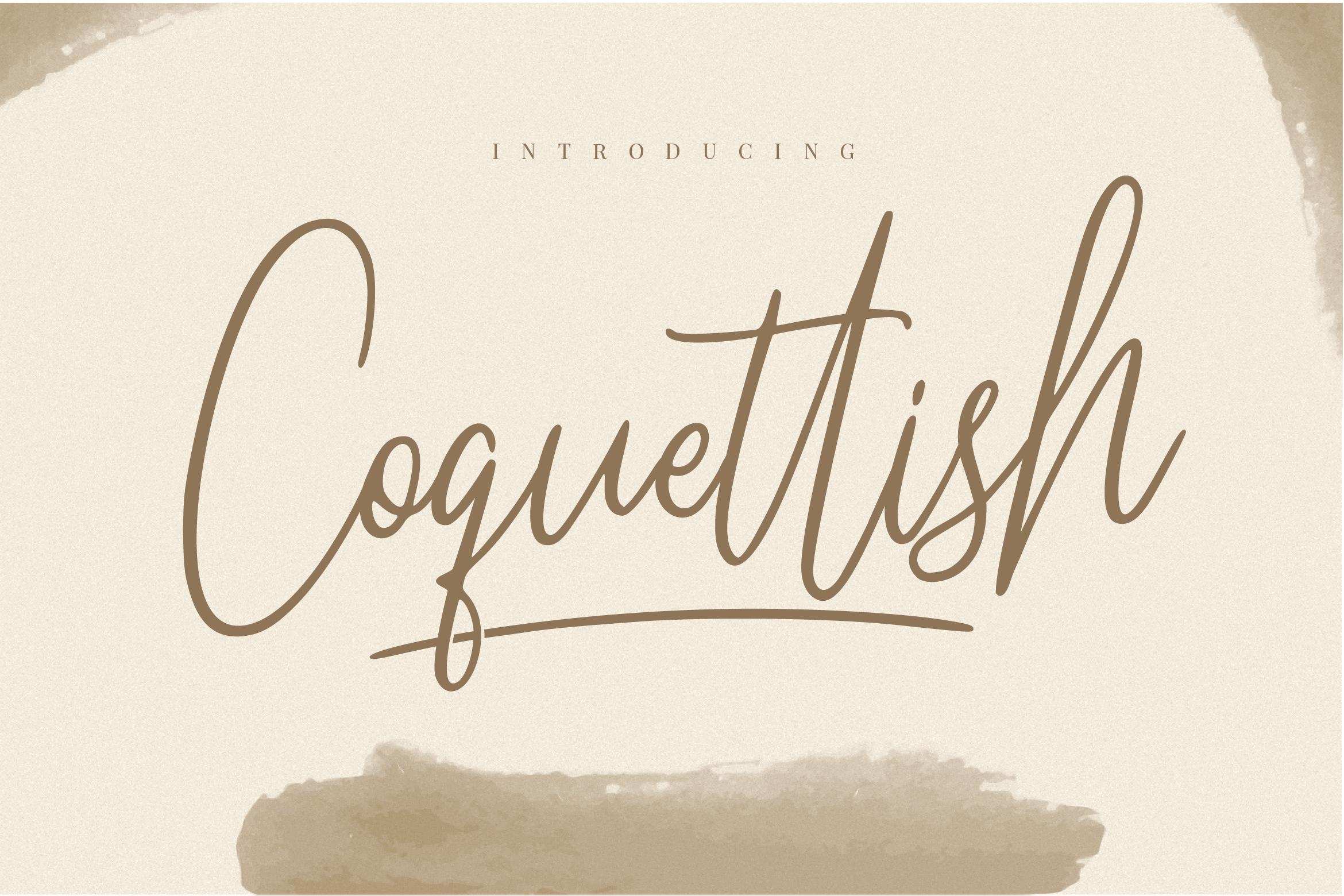 Coquettish Font