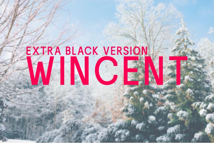 Wincent Extra Black Font