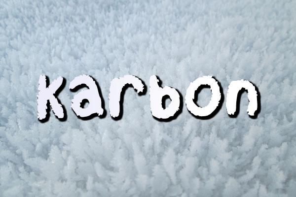 Karbon Font