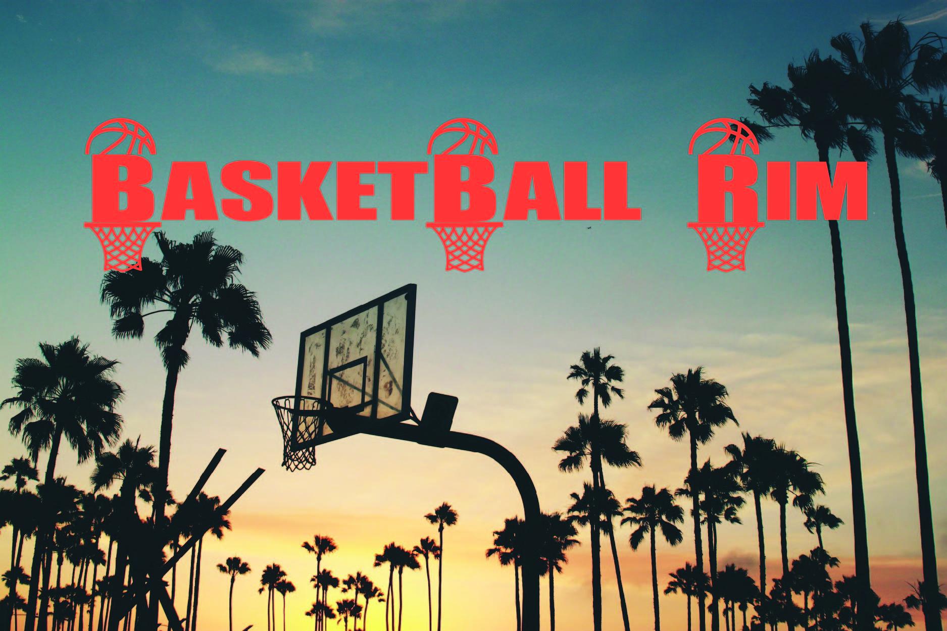 Basketball Rim Font