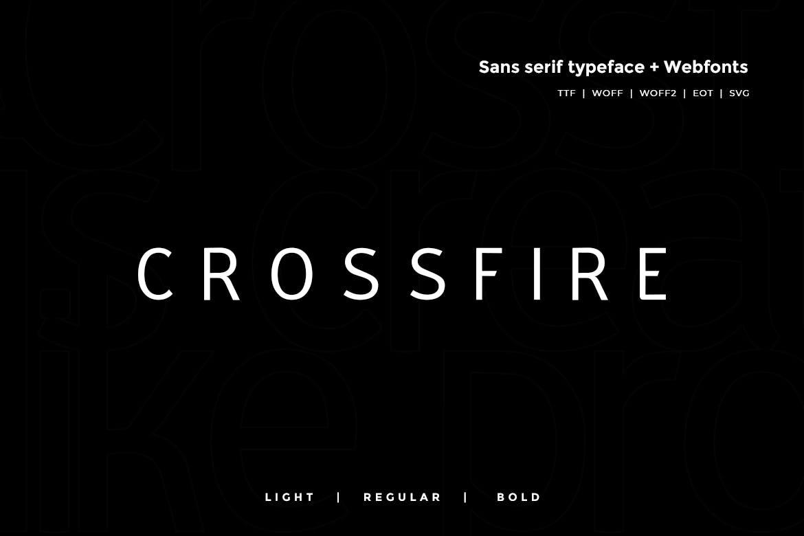 Crossfire Font