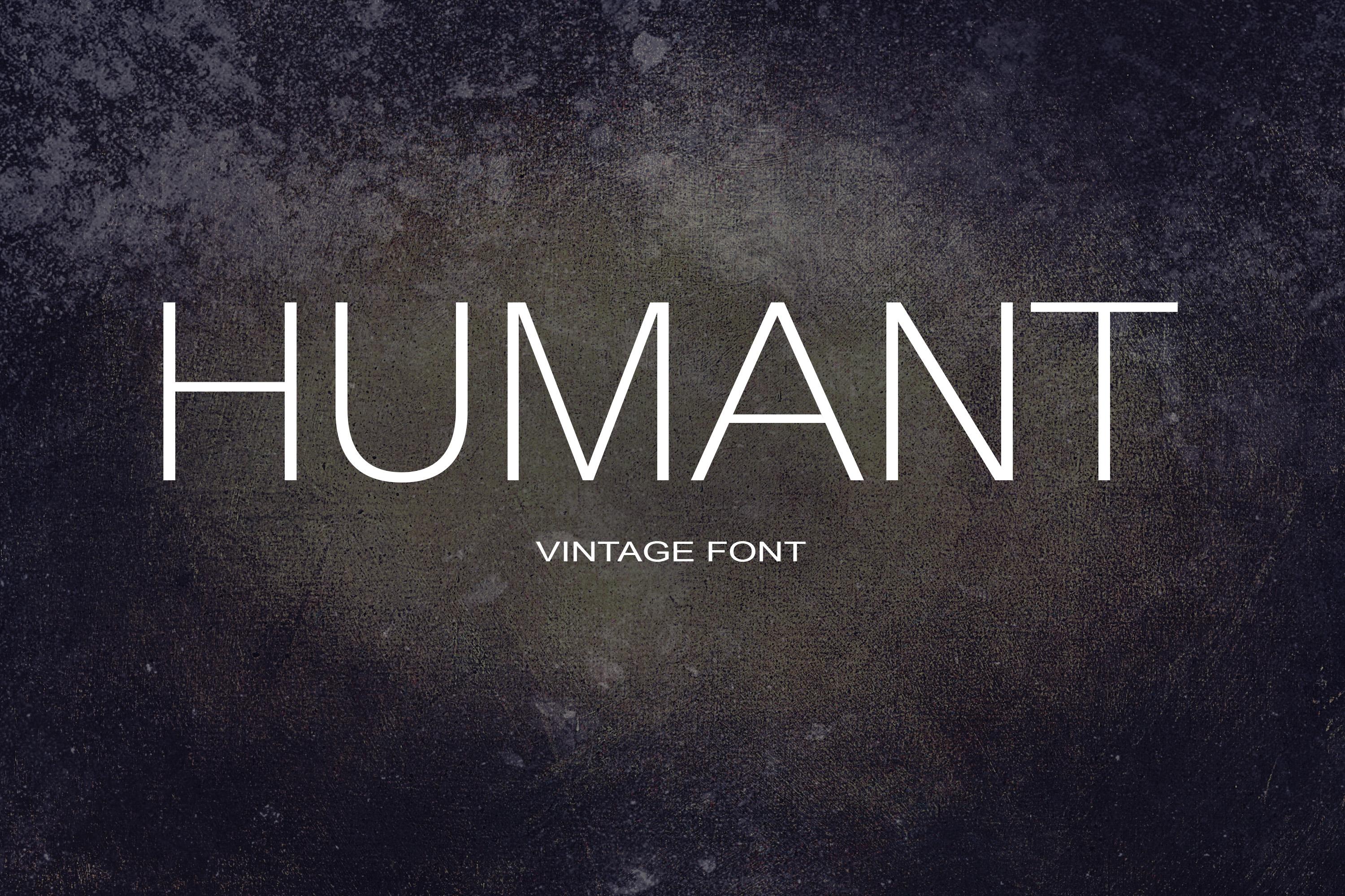 Humant Font