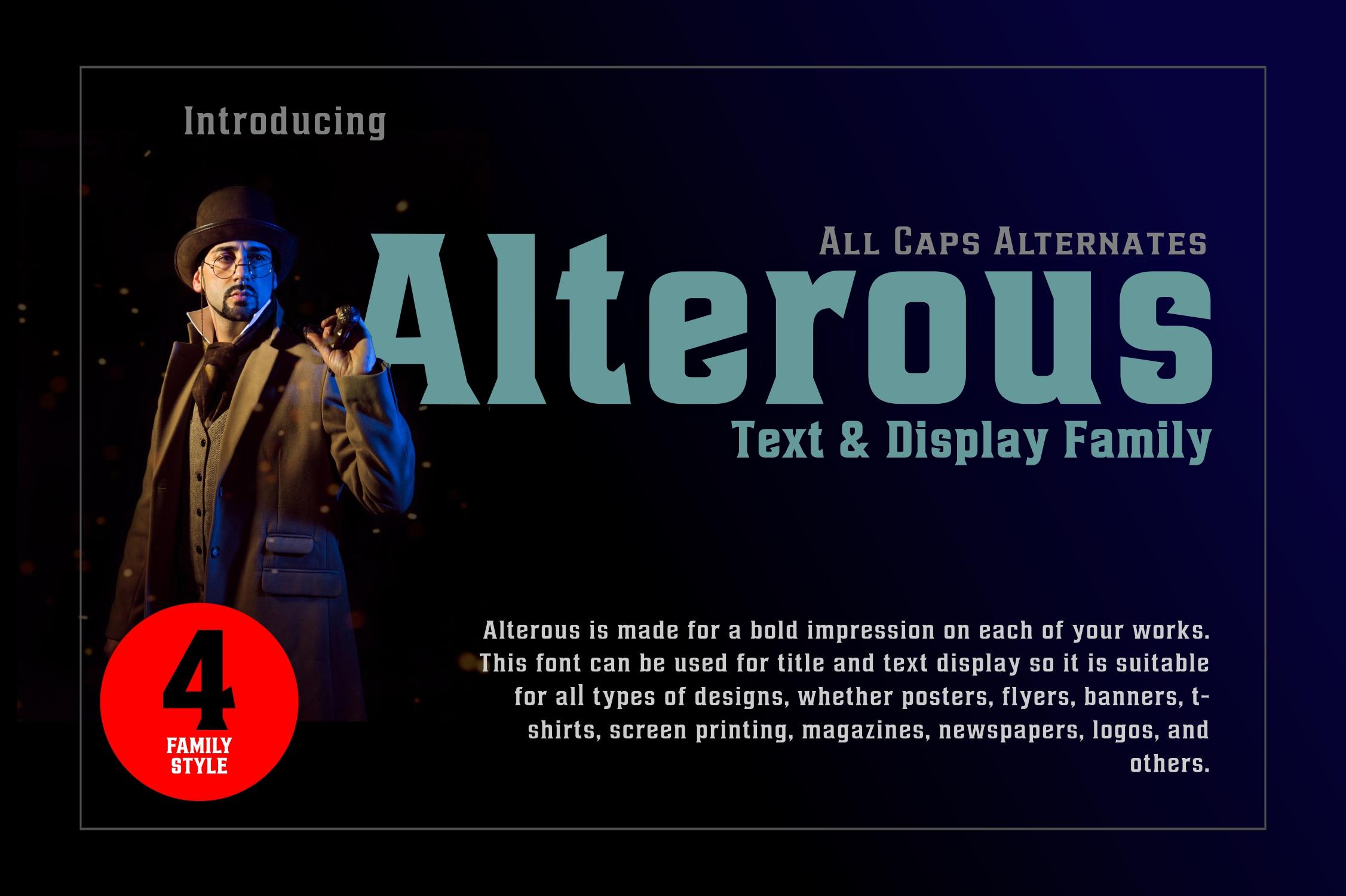 Alterous Font