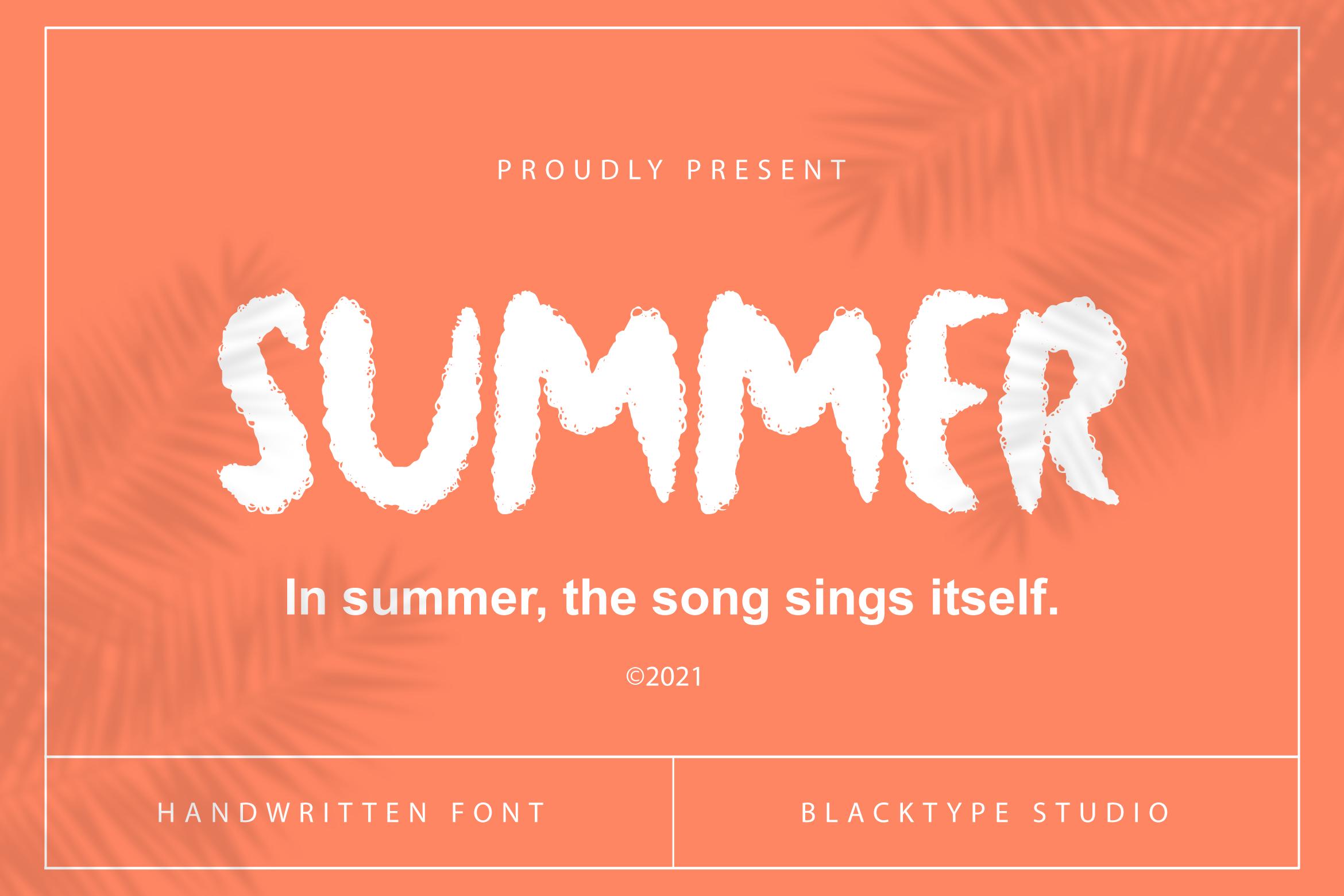 Summer Font