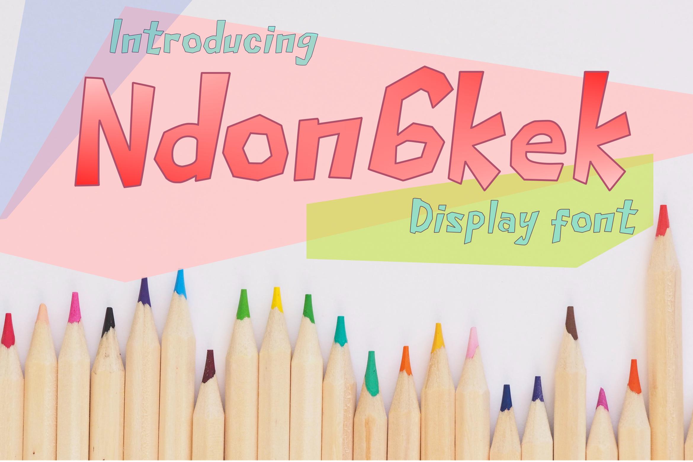 Ndongkek Font