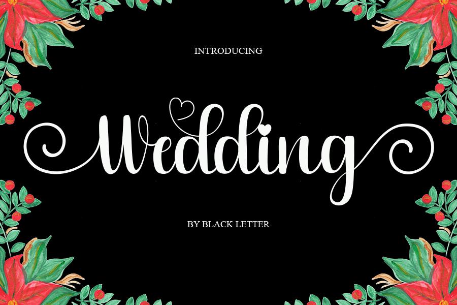 Wedding Font