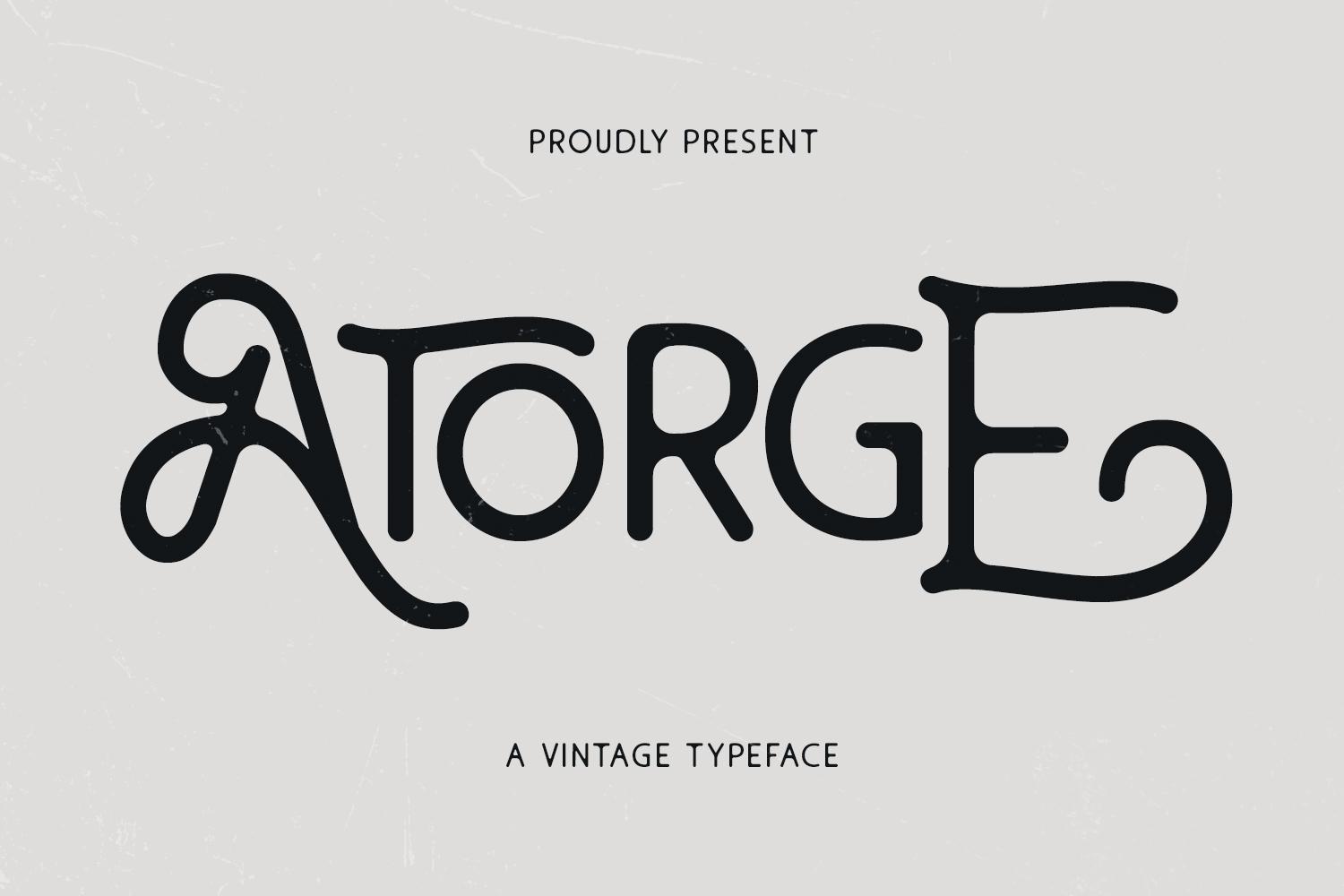Atorge Font