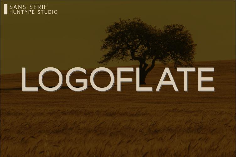 Logoflate Font