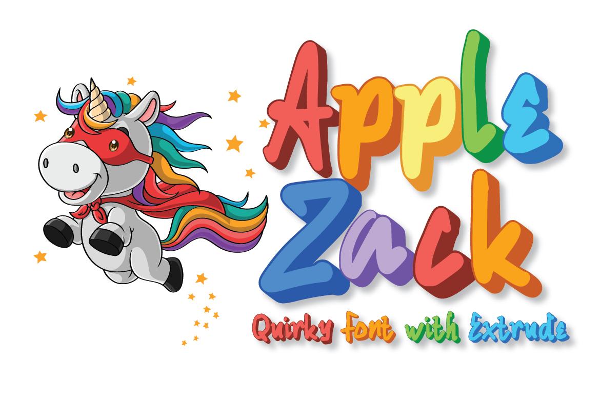 Applezack Font